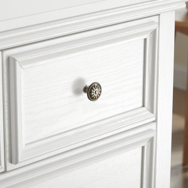 English Elm Modern 6-Drawer Dresser - Stylish Farmhouse Storage Solution With Vintage Hardware For Any Room W2275P149796