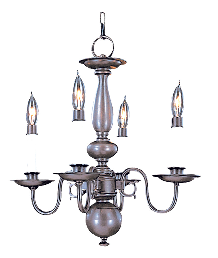 Framburg 4-light Rustic Jamestown Mini Chandelier - Handcrafted American Design For Timeless Elegance Mahogany Bronze Metal 9143 Mb