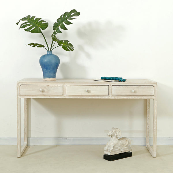 Lilys Milo Three Drawers Desk 9143-W