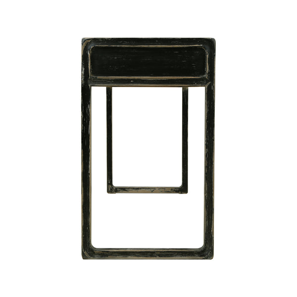 Lilys Milo Three Drawers Desk Antique Black 9143-B