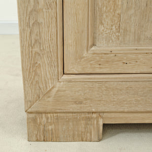 Lilys Capri Tall Sideboard Weathered Natural Wood 101X18X43H 9145-L