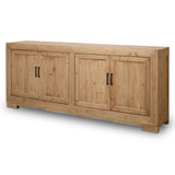 Lilys Capri Tall Sideboard Weathered Natural Wood 101X18X43H 9145-L