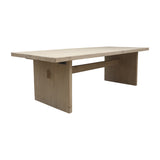 Lilys Capri Dining Table Weathered Natural Wood 8 Ft 9147