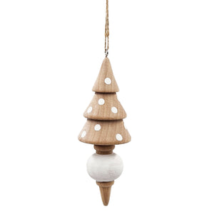 English Elm 2X2X6'' Eucalyptus Icicle Ornaments Set Of 6 - Elegant Holiday Décor For Trees, Wreaths & Parties W2078P360070