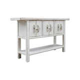 Lilys Amalfi Two Tones 3 Doors Console With Shelf Off White 63X16X36 9149-S