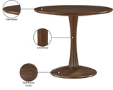 Tulip Brown Dining Table 914Brown-T Meridian Furniture