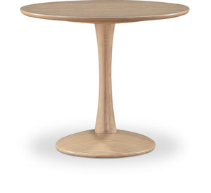 Tulip Natural Oak Dining Table 914Oak-T Meridian Furniture
