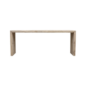 Lilys Vintage Waterfall Console Table Weathered Natural Approx.7-7.5Ft Long 9150-L