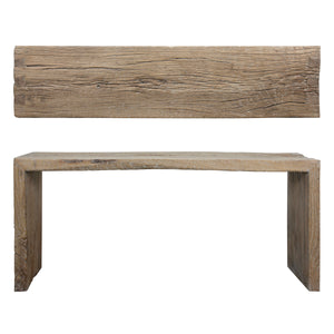 Lilys Vintage Waterfall Console Table Weathered Natural Approx.6-6.5Ft Long 9150-S