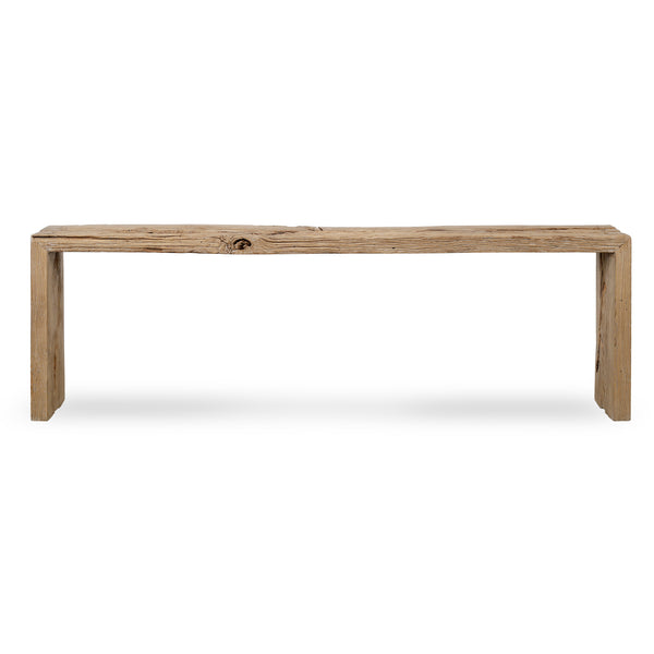 Lilys Vintage Waterfall Console Table Weathered Natural Approx.8Ft Long 9150-XL