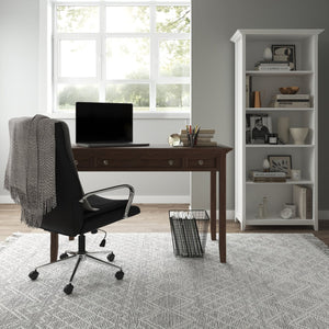 English Elm Jeffers 8 x 10 Area Rug Brown Ivory Handwoven Diamond Pattern Wool Blend 0.5" Thick Indoor B136P188396