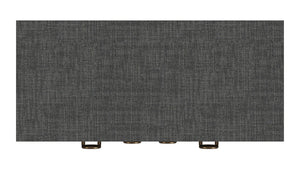 Butler Specialty Chatham Raffia Chest - Versatile 3 Drawer Storage Solution For Bedroom, Hallway, Or Living Room Charcoal Gmelina Arborea Wood,Mdf,Maple Veneer,Raffia,Aluminum 9151420-butler