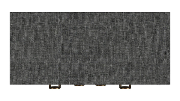 Butler Specialty Chatham Raffia Chest - Versatile 3 Drawer Storage Solution For Bedroom, Hallway, Or Living Room Charcoal Gmelina Arborea Wood,Mdf,Maple Veneer,Raffia,Aluminum 9151420-butler