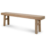 Lilys Capri Long Plank Console Table Weathered Natural Pinewood 100X16X31 9154