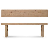 Lilys Capri Long Plank Console Table Weathered Natural Pinewood 100X16X31 9154