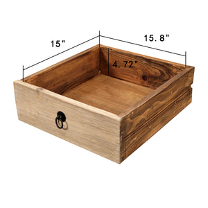 Lilys Waterfall Console Table With Five Drawers Weathered Natural Wood 98X18X34 Pre-Order Only 9157-L