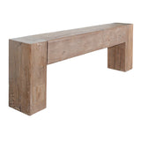 Lilys Magno I Console (Constructed From Old Foundational Beams Approx 98X14X32H) 9159