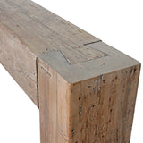 Lilys Magno I Console (Constructed From Old Foundational Beams Approx 98X14X32H) 9159