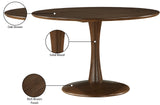 Tulip Brown Dining Table 915Brown-T Meridian Furniture