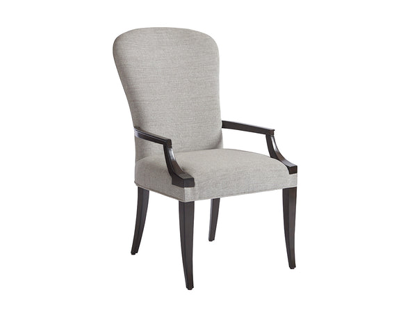Lexington Barclay Butera Schuler Upholstered Arm Chair - Chic Hollywood Regency Inspired Design With Luxurious Comfort Wilshire  915-883-01
