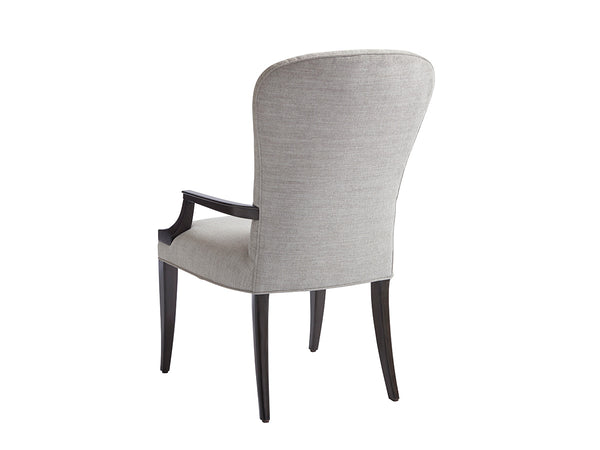 Lexington Barclay Butera Schuler Upholstered Arm Chair - Chic Hollywood Regency Inspired Design With Luxurious Comfort Wilshire  915-883-01