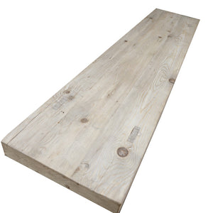 Lilys 72" Ravenna Console Table Weathered Wash Natural Pine 9164