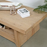 Lilys Ravenna Coffee Table Weathered Natural Pine 67X31X18 9165