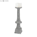 Alucard Candleholder - Weathered Gray 9166-022 Elk Home