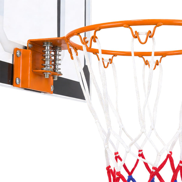 English Elm Mini Basketball Hoop Acrylic Backboard Metal Rim Wall Mount for Dorm or Office W3087P376141