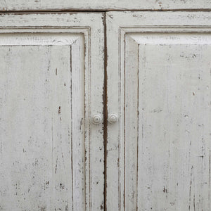 Lilys Amalfi Six Door Two Tones Sideboard Distressed White 110X18X36H 9168-W