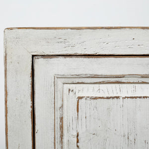 Lilys Amalfi Six Door Two Tones Sideboard Distressed White 110X18X36H 9168-W
