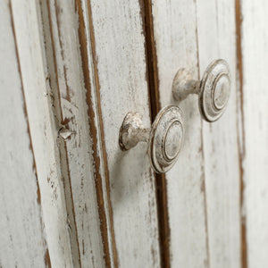 Lilys Amalfi Six Door Two Tones Sideboard Distressed White 110X18X36H 9168-W