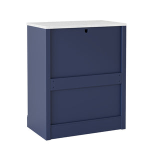 English Elm Topmax Modern Freestanding Kitchen Pantry - Stylish Storage Solution In Blue! N717P221574C-GIGA