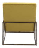 New York Accent Chair Olive Green 109522 Zuo Modern