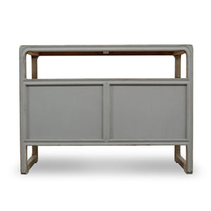 Lilys Ming Two Tones Side Table With 4 Drawers Antique Off White 40X19X30 9174-W