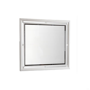 English Elm Alana Champagne G6800-M Mirror — Silver Champagne Finish, Low-Distortion Glass, Dresser-Mount Ready B078118424