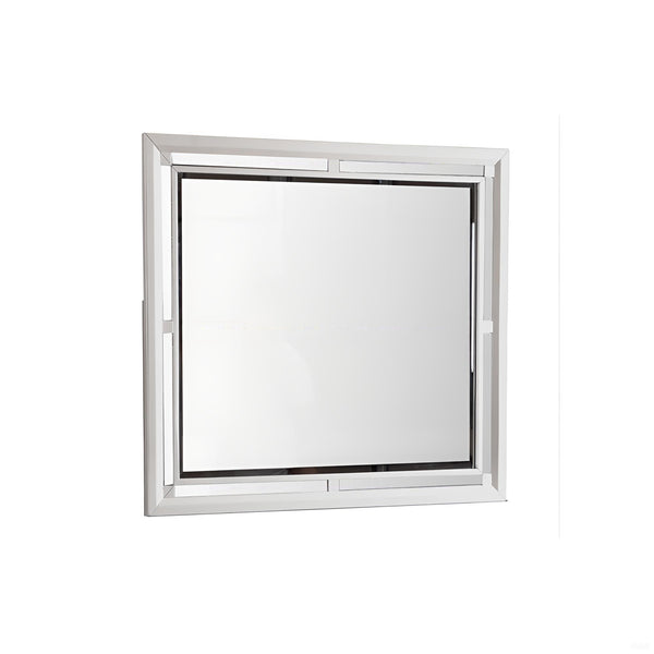 English Elm Alana Champagne G6800-M Mirror — Silver Champagne Finish, Low-Distortion Glass, Dresser-Mount Ready B078118424