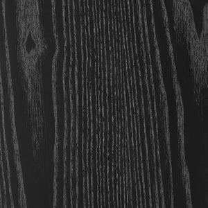 Sidney Round Table: Modern Design with Rich Ash Wood Veneer and Bold Angular Base for Any Space