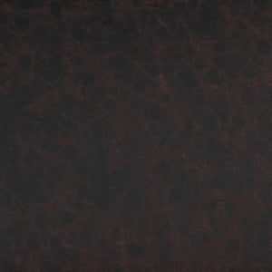 Baxton Studio Baxton Studio Rustic Antique Style Dark Brown Faux Leather Storage Ottoman with Book Spine Drawer HY2A487-Black-Otto