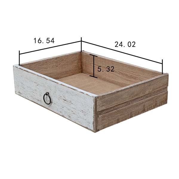 Lilys Amalfi Tow Tones 7  Drawers Sideboard Distressed White 98X16.7X35H 9186-W