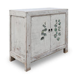 Lilys Tropea 2 Doors Sideboard Distressed White  39.37X17.7X35.4H 9187W-S