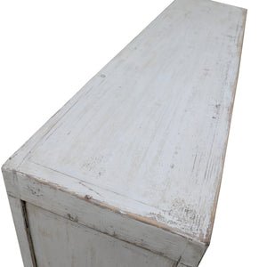 Lilys Tropea 4 Doors Sideboard Distressed White  70.9X17.7X35.4H 9187W-M