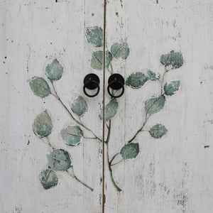 Lilys Tropea 4 Doors Sideboard Distressed White  70.9X17.7X35.4H 9187W-M