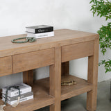 Lilys Capri Console Table With 4 Hiding Drawers 81.5X20X32.5H 9188-NA