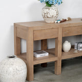 Lilys Capri Console Table With 4 Hiding Drawers 81.5X20X32.5H 9188-NA