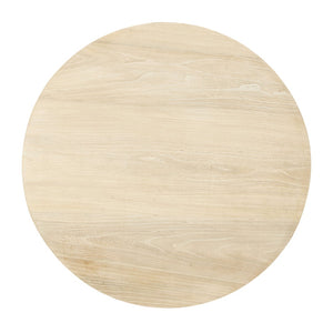 Lilys Lily Casa Round Coffee Table White Wash 50X50X17H 9039-5