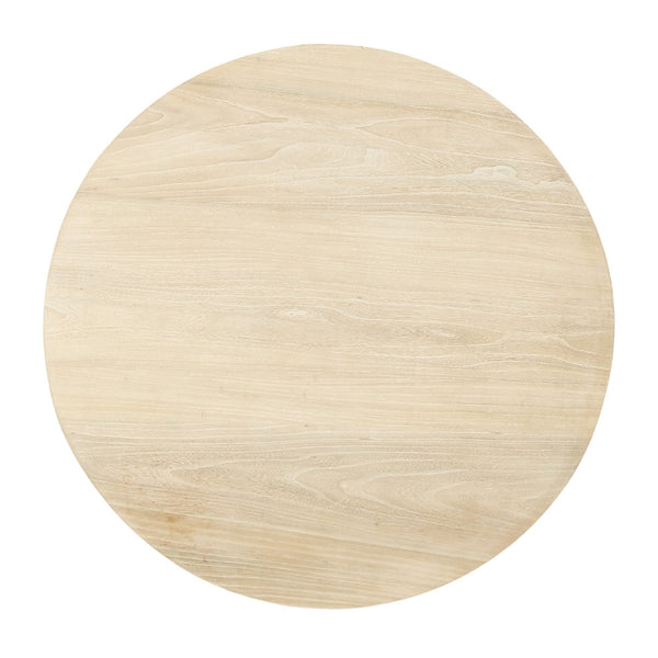 Lilys Lily Casa Round Coffee Table White Wash 50X50X17H 9039-5