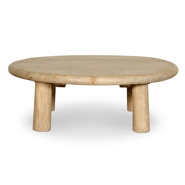 Lilys Elba Round Coffee Table Weathered Natural 50X50X17H 9193