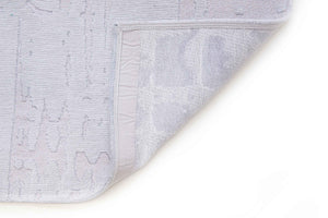 Louis de Pootere Structures Baobab 100% PET Poly Mechanically Woven Jacquard Flatweave Contemporary / Modern Rug Tsingy Oyster 4'7"