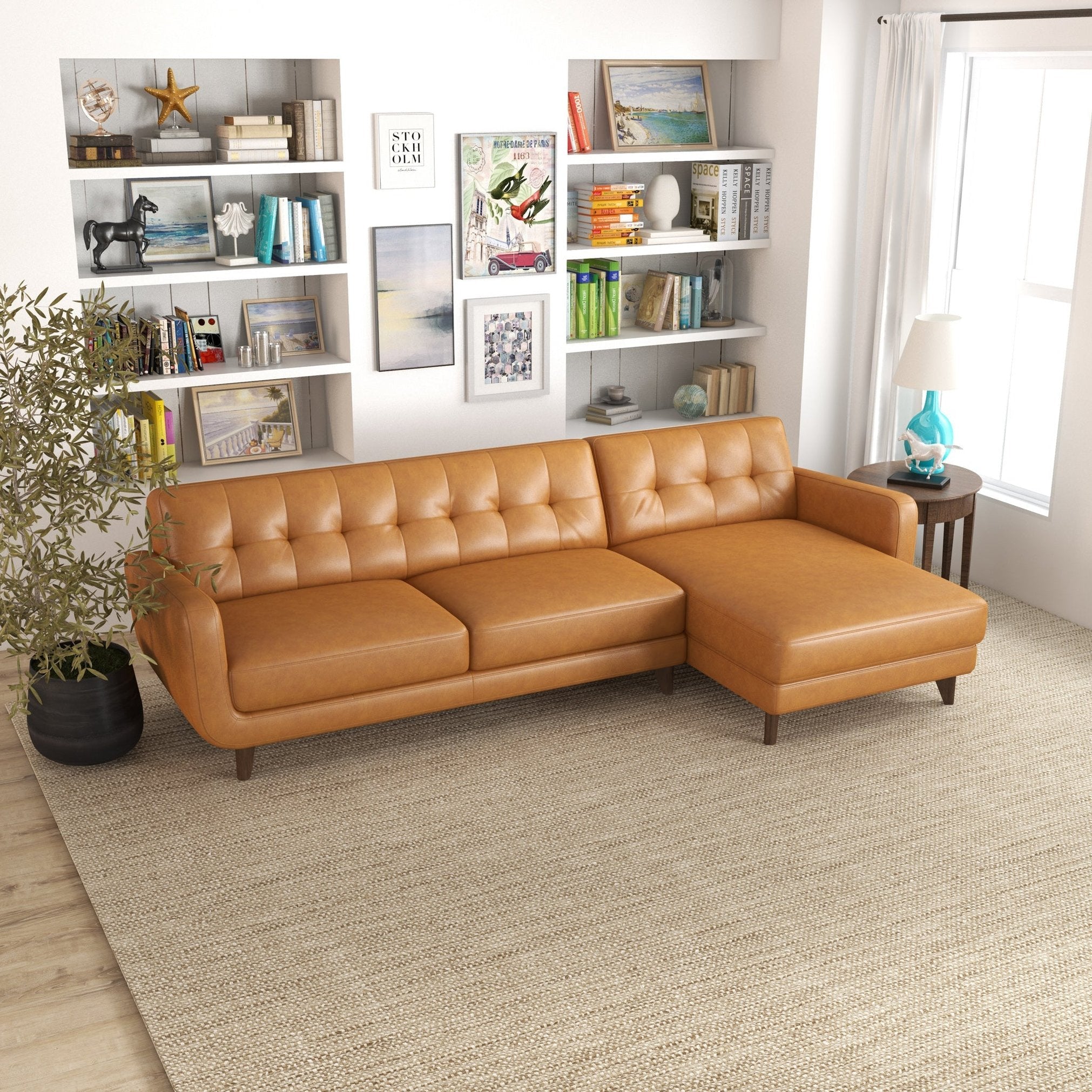 English Elm Allison Sectional Sofa - Thumbnail 4